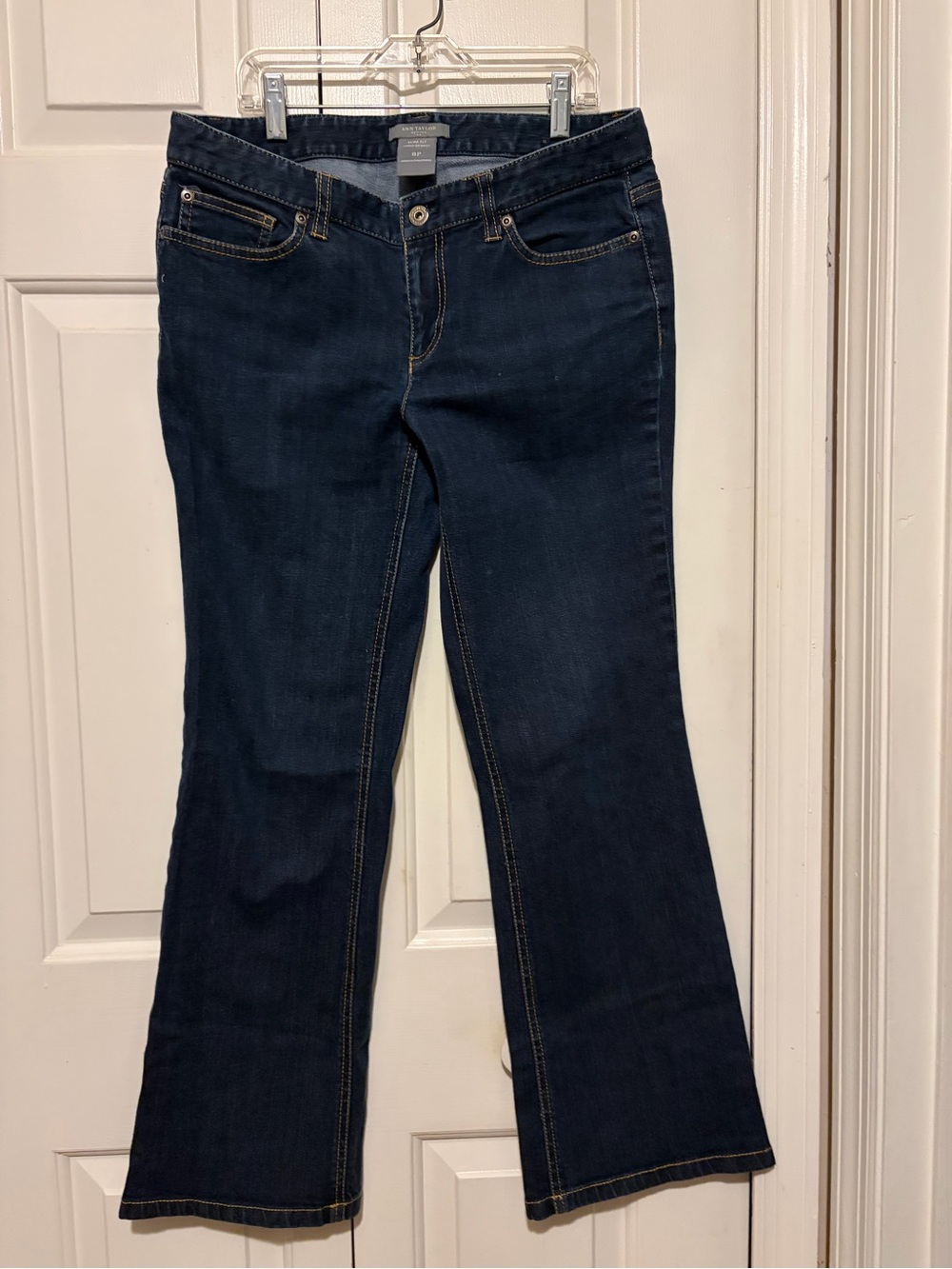 Ann Taylor Dark Blue Bootcut Jeans